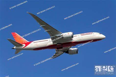 Boeing 787 Dreamliner Of Air India Stock Photo Picture And Rights