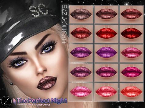 Lipstick Z75 By Zenx At Tsr Sims 4 Updates