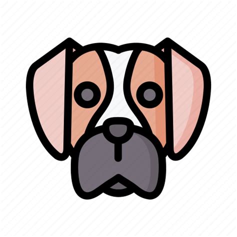 St Bernard Dog Animal Avatar Puppy Icon Download On Iconfinder