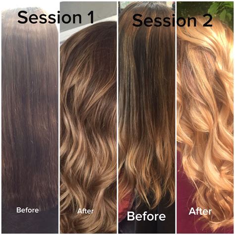Going From Brown To Blonde Slowly And In Stages With Balayage Technique