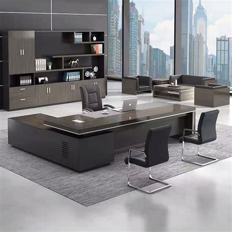 China Luxury Foshan Custom Ceo Table Office Wooden Table Executive Desk