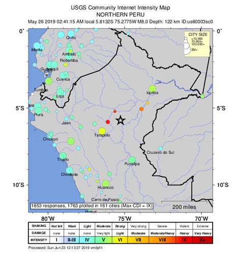 Terremoto(al 24 de agosto 2007) las naciones unidas y sus socios humanitarios lanzaron hoy un llamamiento cercano a los usd 37 millones, para asistir mas de 200. Terremoto de Loreto de 2019 - Wikipedia, la enciclopedia libre
