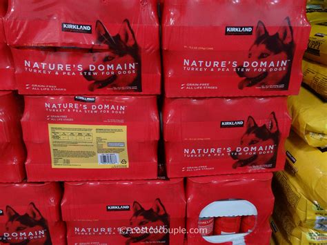 Initially solely available in costco stores, nature's domain dog food then became available for purchase on costco's website, and now. Kirkland Signature Cuts and Gravy Dog Food