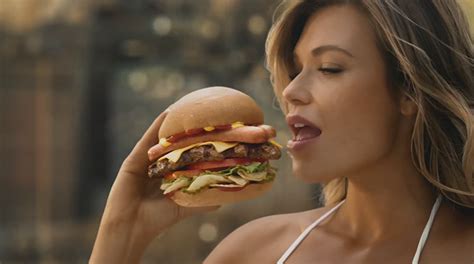 Samantha Hoopes Carls Jr Commercial