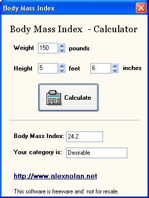 It is a known fact that your body needs water, but did you know how much water. Body Mass Index Calculator