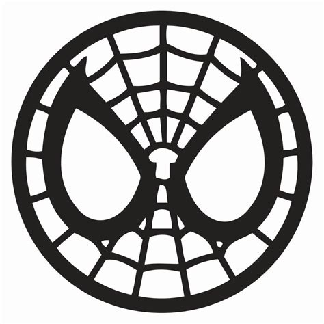 Spiderman Logo Cute Svg - Layered SVG Cut File - 100 Greatest Free