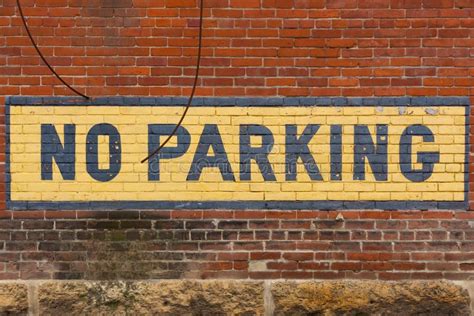 No Parking Sign Stock Photo Image Of Stop Safety Roadsign 247502282
