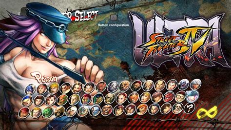 Ultra Street Fighter Iv Characters Selection 1080p 60fps Youtube