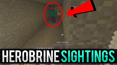 Real Herobrine Sightings In Minecraft Xbox 360one 2016 Tu39 Youtube