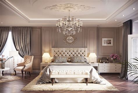 Neoclassical Bedroom On Behance Luxury Bedroom Master Master Bedroom