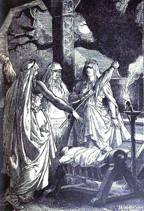 Norns The Past The Present And The Future Norse Mythology