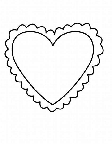 Heart Stencils To Print Clipart Best