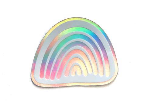 Just Another Rainbow Holographic Sticker A Whole Mix