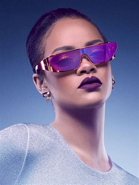 Rihanna And Dior Design A Star Trek Inspired Line Of Sunglasses Rihanna Sunglasses Futuristic