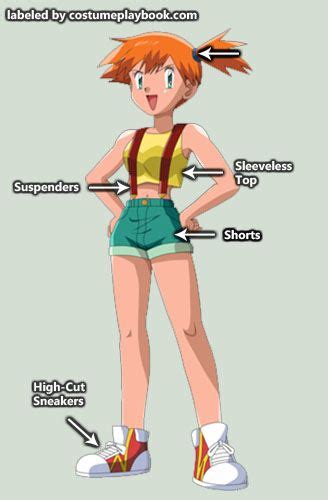 Misty Costume Costume Playbook Cosplay And Halloween Ideas Pokemon