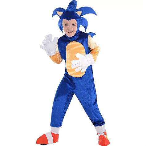 Sonic The Hedgehog Halloween Costume For Kids Party City