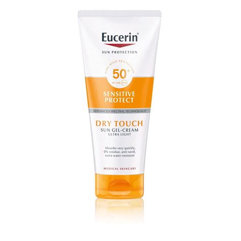 Sun Gel Cream Dry Touch Sensitive Protect Spf 50 Sunscreen For The