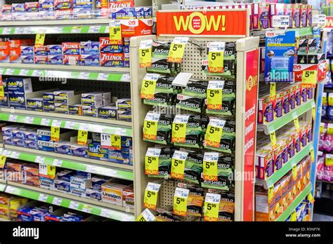 Miami Beach Florida,5th Street,CVS Pharmacy,drug store,shelf shelves