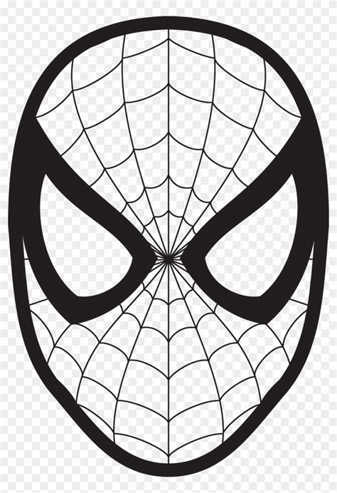 Spiderman Spiderman Face Coloring Pages Hd Png Download 800x1147