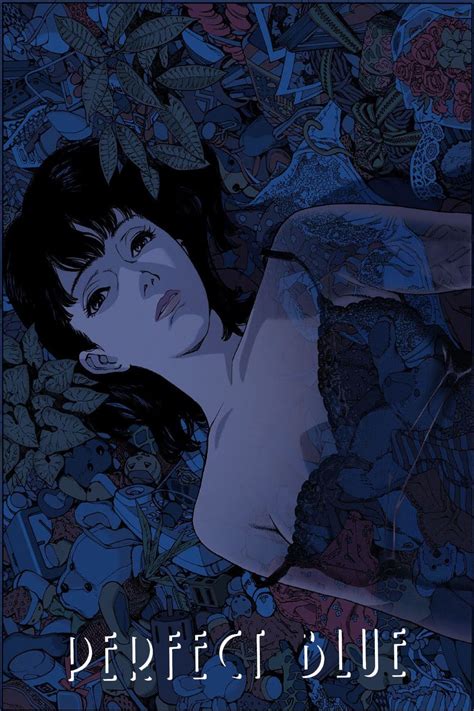 ☆ minimalist/alternative perfect blue anime movie poster ☆ check out my anime posters board! Movie Posters | Aesthetic anime, Blue anime, Anime art