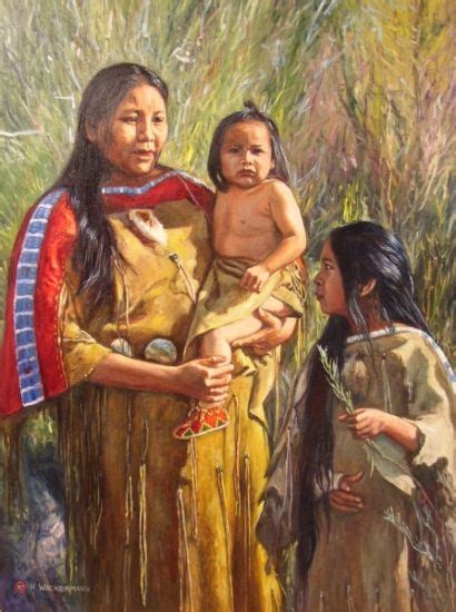 Native American Oil Paintings Original Western Art Oil