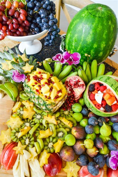 Add all ingredients into food processor and . How to Make a Fruit Platter - GeorgiaPellegrini.com