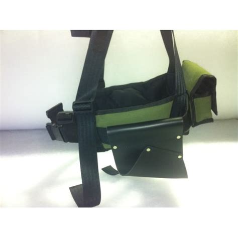 Metal Detecting Harness Standard Pack Double D Leather And Canvas