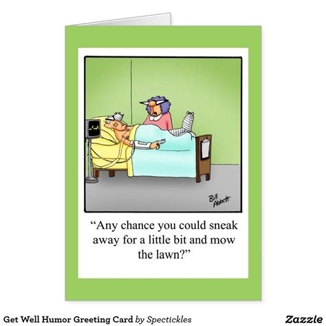 get well humor greeting card zazzle greeting cards humor funny cards