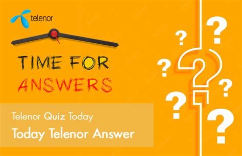 Telenor Quiz Today 10 April 2023 Daily Updated