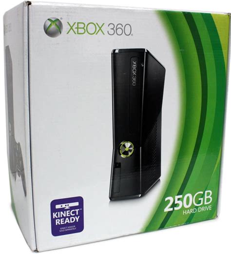 Xbox 360 Console 250gb Hard Drive Kinect Ready