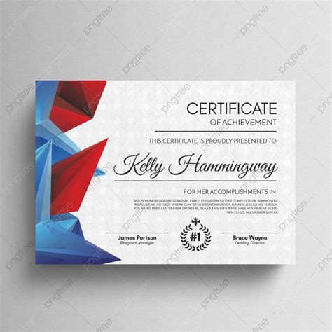 Modern Certificate Template Template Download On Pngtree