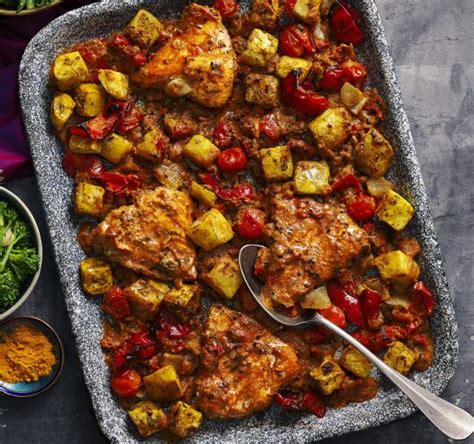 Sw Recipe Tandoori Chicken Tray Bake