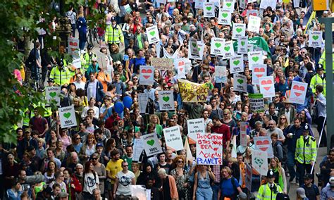 Climate Change Marchers Told To Hire Private Security Firm World News The Guardian