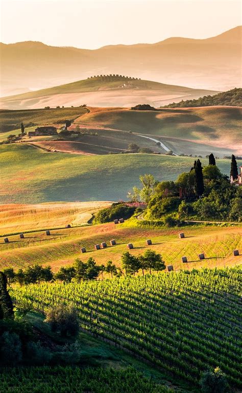 The Rolling Hills Of Tuscany Italy Tuscany Landscape Landscape