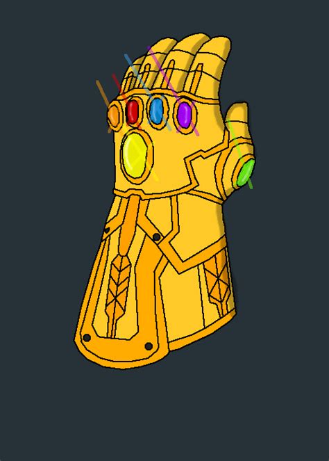 Aggregate More Than 85 Thanos Gauntlet Sketch Ineteachers