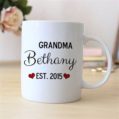 Grandma Personalized Mug Personalized Grandma Coffee Mug Grandma T