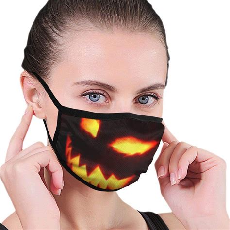 Halloween Mouth Mask Washable Mouth Mask Reusable Cloth