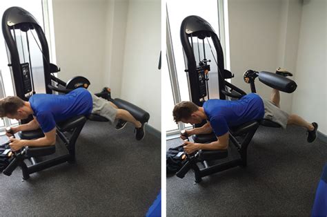 To get bigger leg muscles you have to take your training to the next level work out hard. Single Leg Hamstring Curl Exercise Guide - TrainEatGain.com