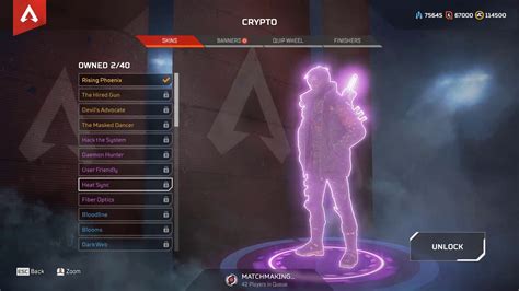 One of apex legends' newest characters crypto brings a series of unique abilities to the game. APEX LEGENDS SEASON 3 ALL CRYPTO SKINS - YouTube