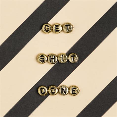 Get Shit Done Word Stock Image Image Of Instagram Humor 206533327