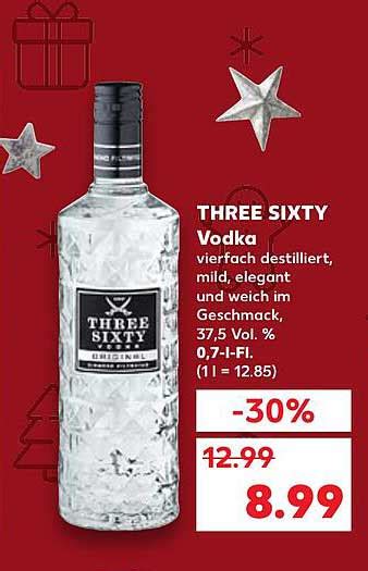Three Sixty Vodka Angebot Bei Kaufland 1prospektede