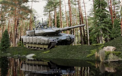 3d Tank Altay Scene Cgtrader