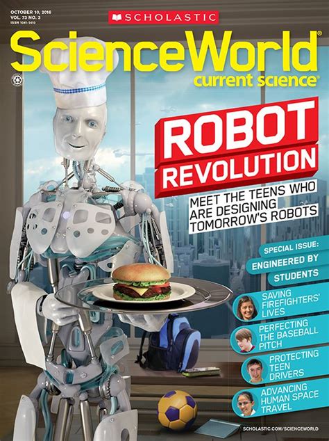 Each Year Science World Magazine Publishes A Special Issue Featuring