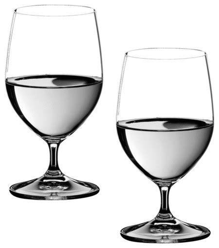 Riedel Vinum Water Glasses Set Of 2 Traditional Everyday Glasses By Chef S Arsenal Houzz