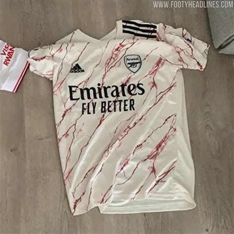 Off White Vs White Adidas Arsenal 20 21 Home Away And Third Kits Leaked 10 Exclusive Pictures