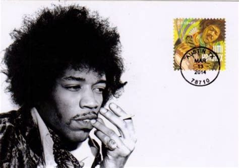 One Postcard A Day Happy Birthday Jimi Hendrix