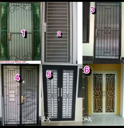 Pakai pintu rumah kaca dapat membuat rumah jadi lebih terang. Jual Pintu Besi Rumah - SiPeti.co.id