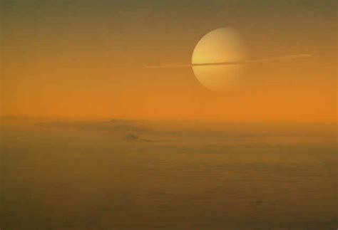 Saturn Largest Moon Titan May Host Methane Loving Life Forms