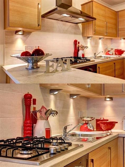 What should i put on my kitchen wall? Pin by Phindi Simelane on Room inspo | Red kitchen decor ...