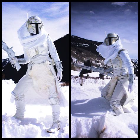 Female Mandalorian In Hoth Armor This Is So Awesome Star Wars